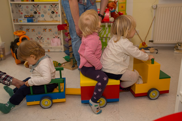 Zugübergabe TigeR Gruppe TEV